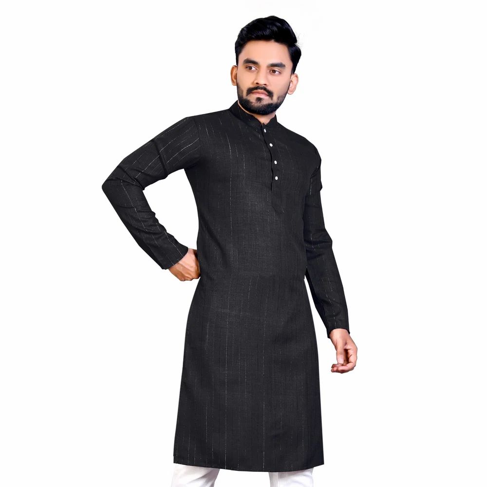 Men's Lining Cotton Kurta