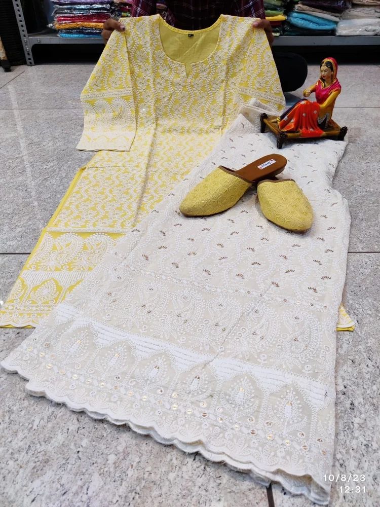 Lucknowi Chikankari Suit