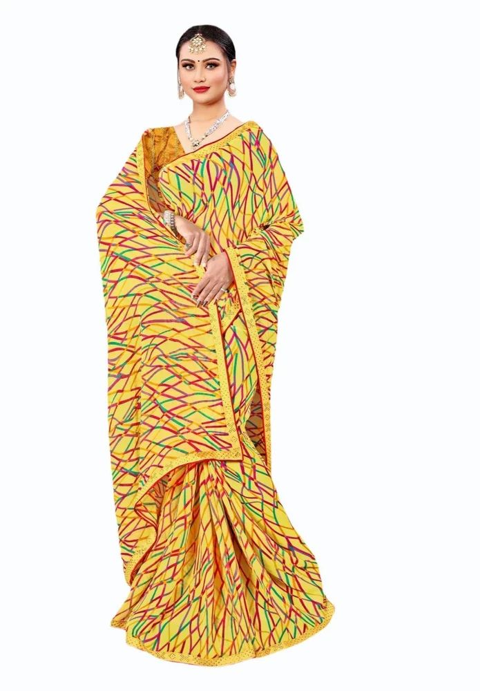 Georgette Printed Sarees