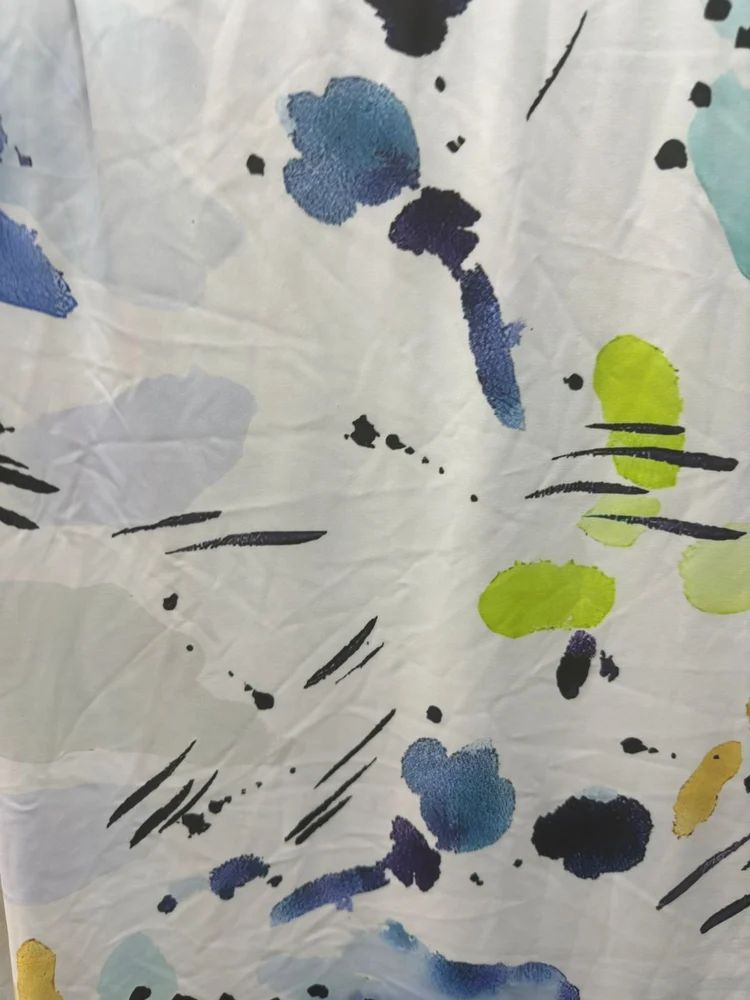 White Looper Knitted Fabrics