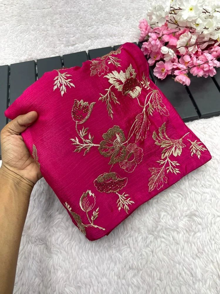 Chinon Designer Saree