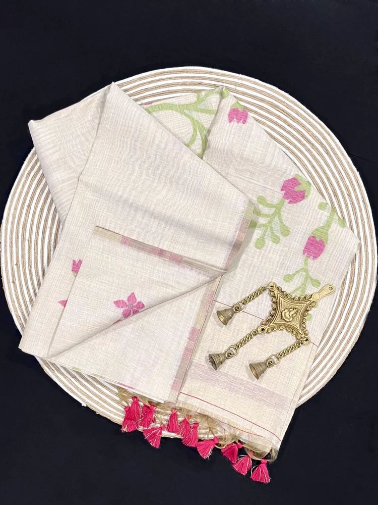 Muga Cotton Saree
