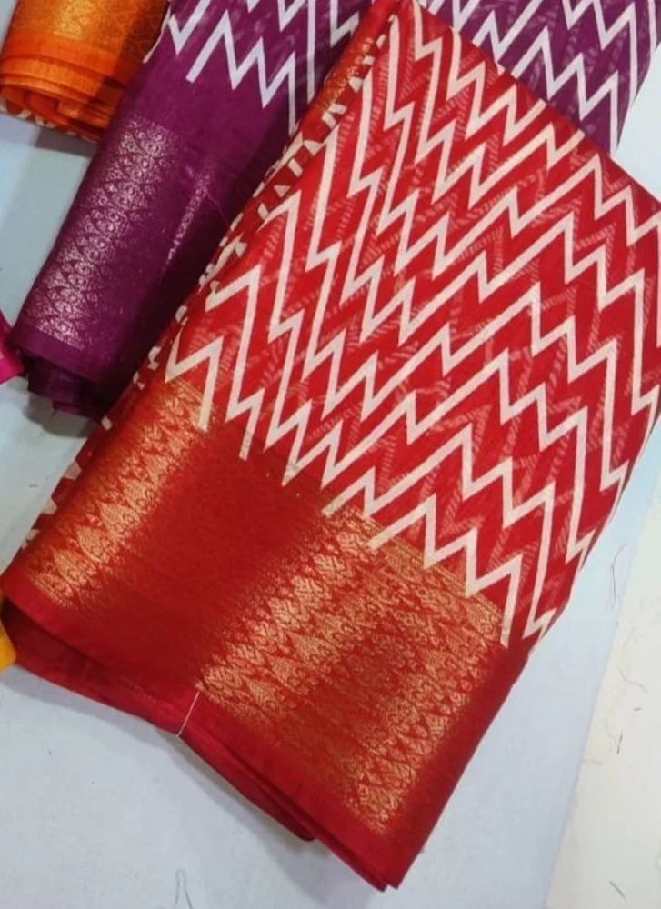 Cotton Printed Saree