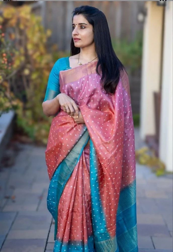 Digital Print Linen Sarees