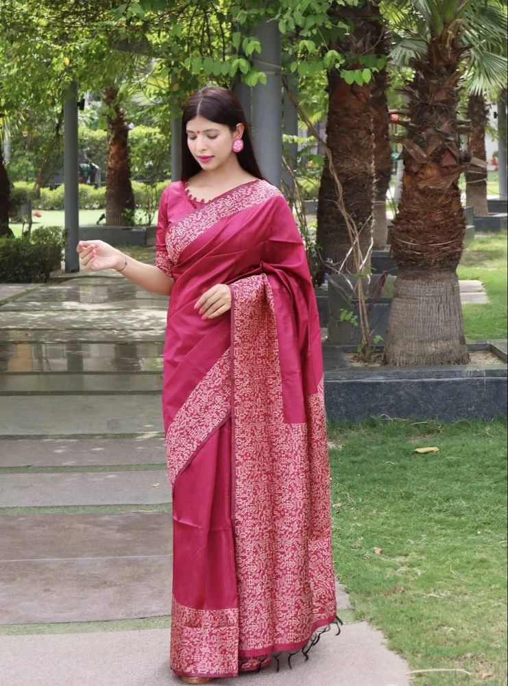 SHREE INDIAN EXPORTS DESIGNER RICH RAW SILK INDIAN SAREE COLLECTION FOR LADIES FOR CERMONY