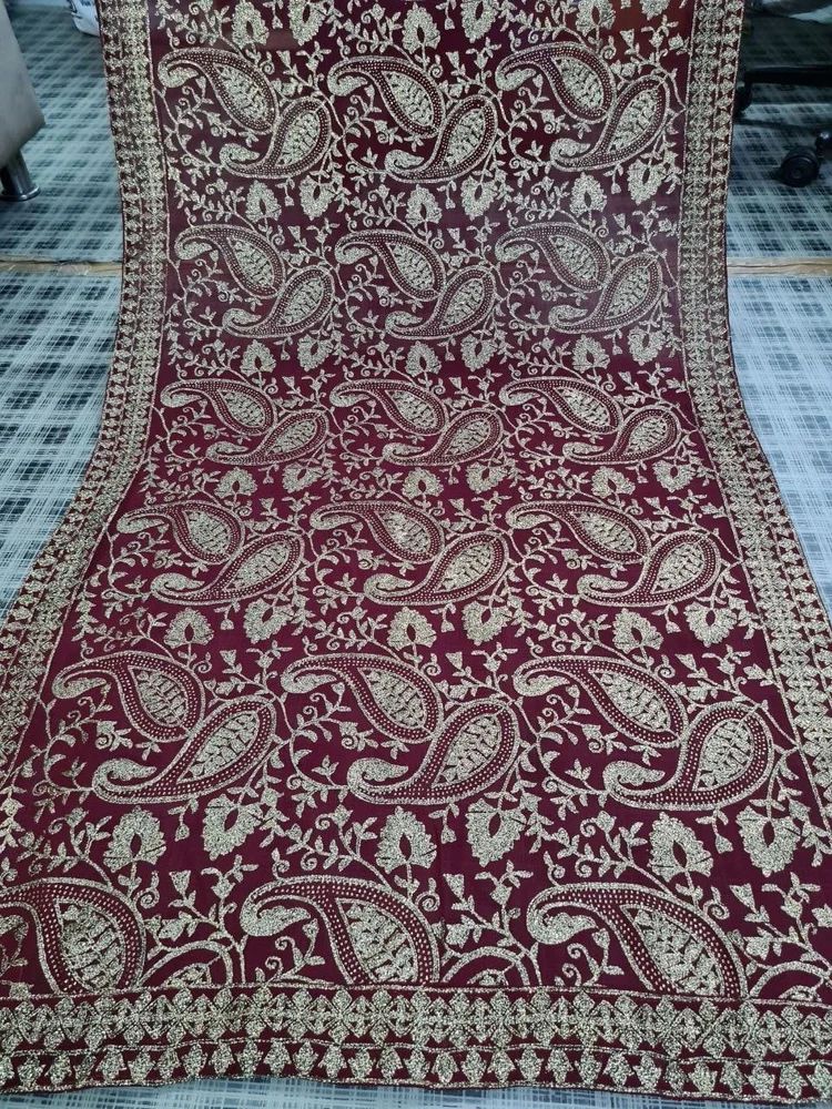Embroidery Dupatta And Fabrics