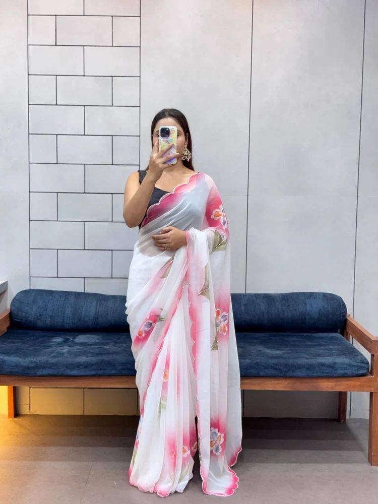 Designer Georgette Sarees