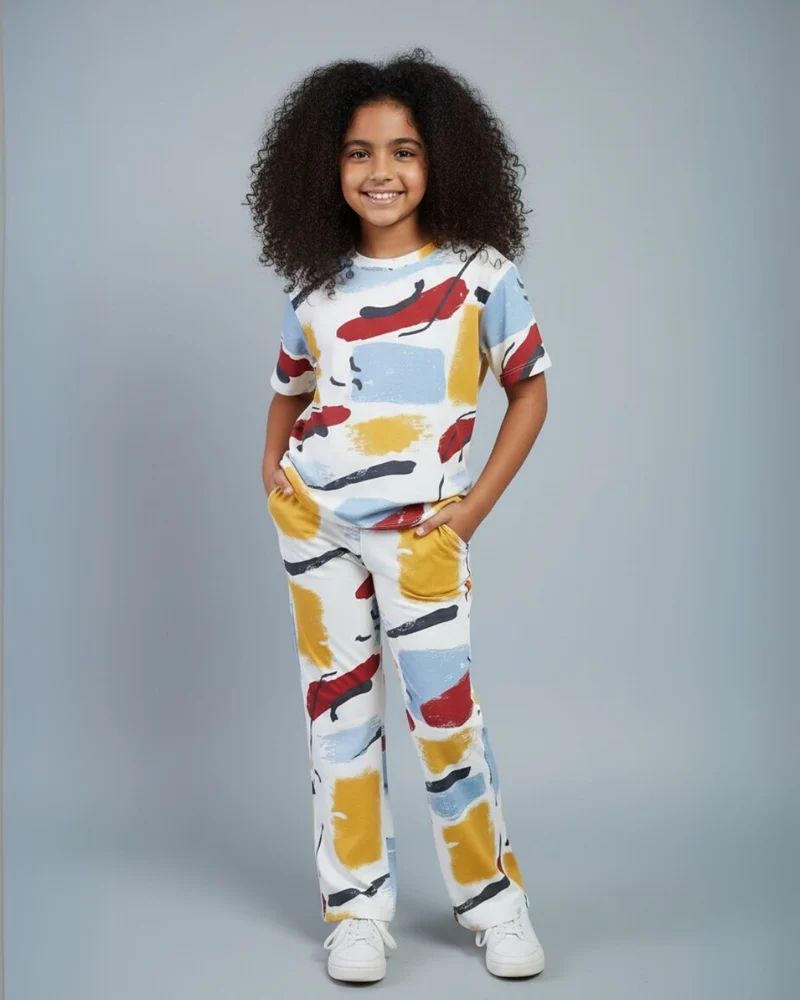 Zig-Zag Multicolor Nightwear