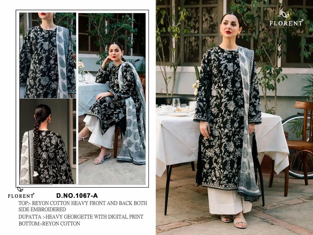 Cotton Embroidery Suit