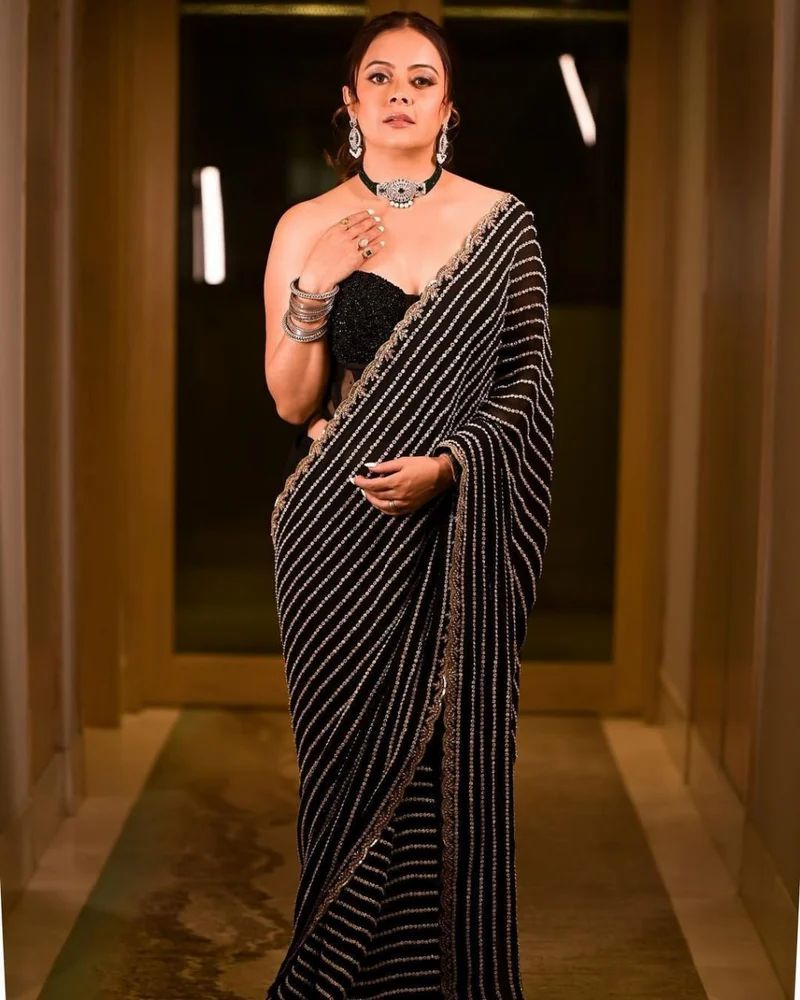 Designer Party Wear Georgette Sarees