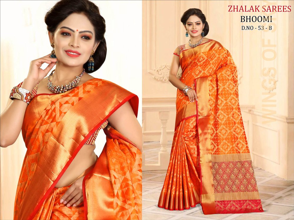 Bhoomi Raw Silk Sarees