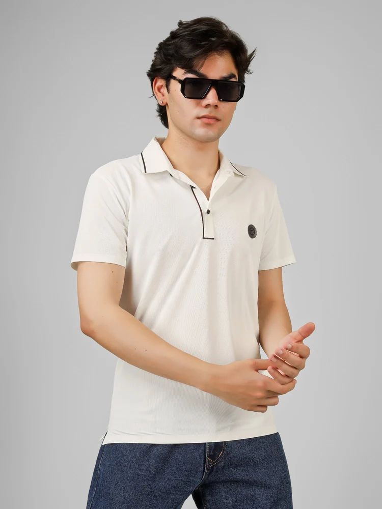 STICHLESS POLO TSHIRT