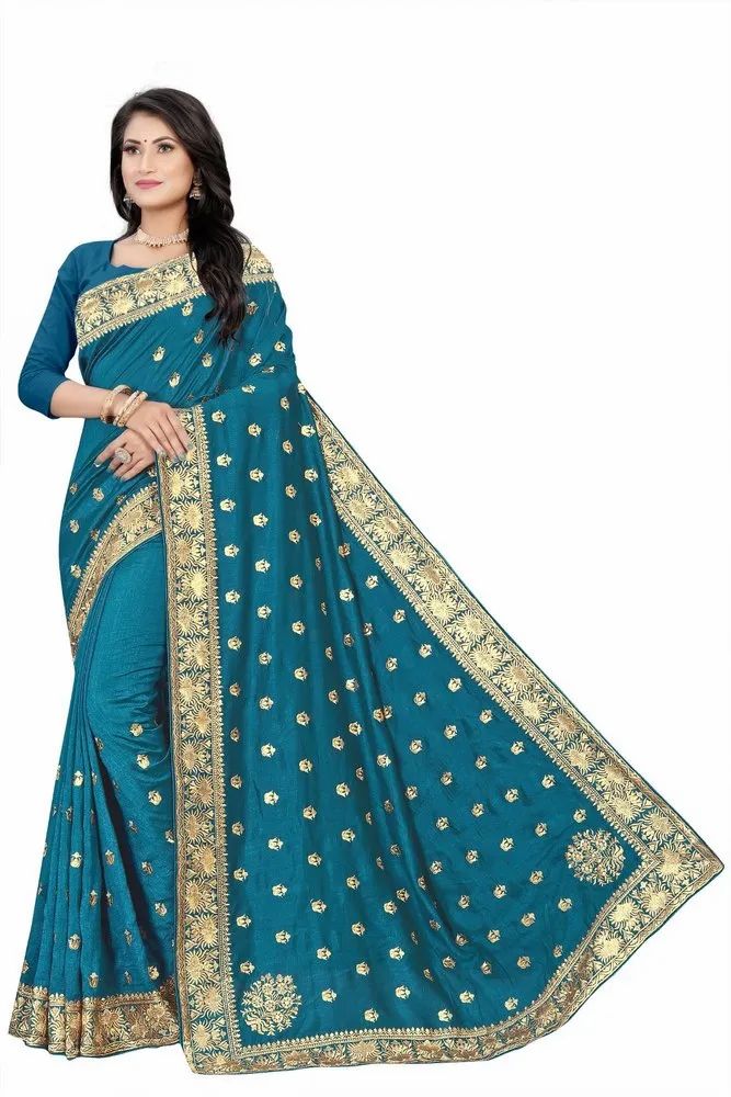 Ladies Cotton Party Wear Saree