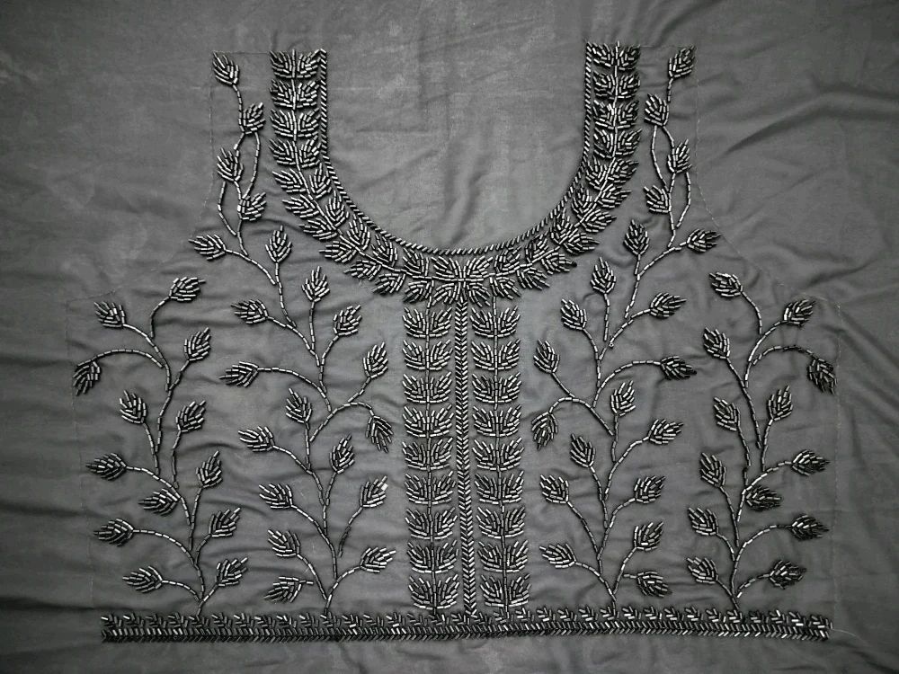 Beads Choli And Daman