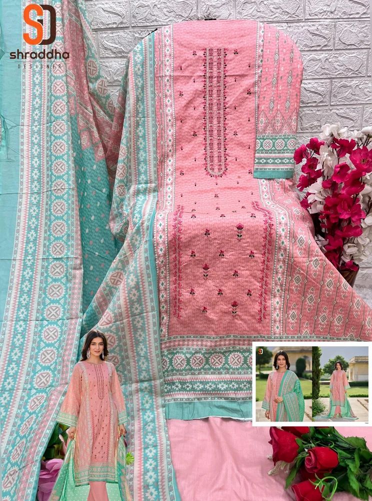 Pakistani Cotton Lawn Suits