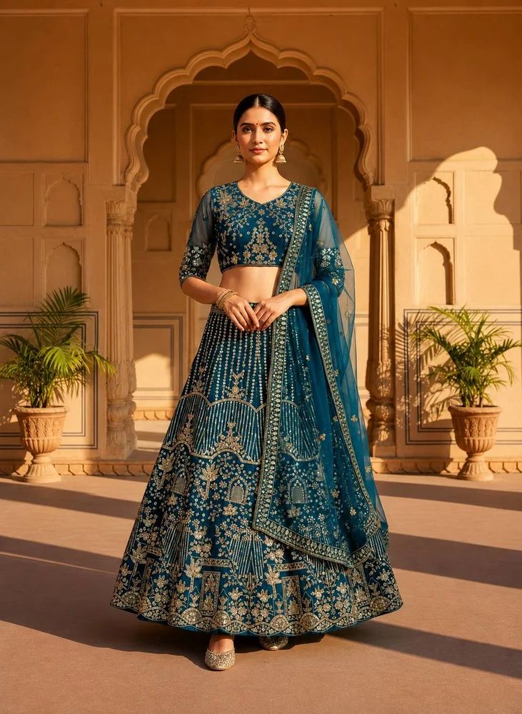 Designer Heavy Embroidered Lehenga Choli