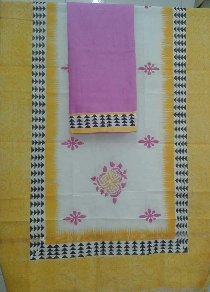 Cotton Dress Material with Dupatta