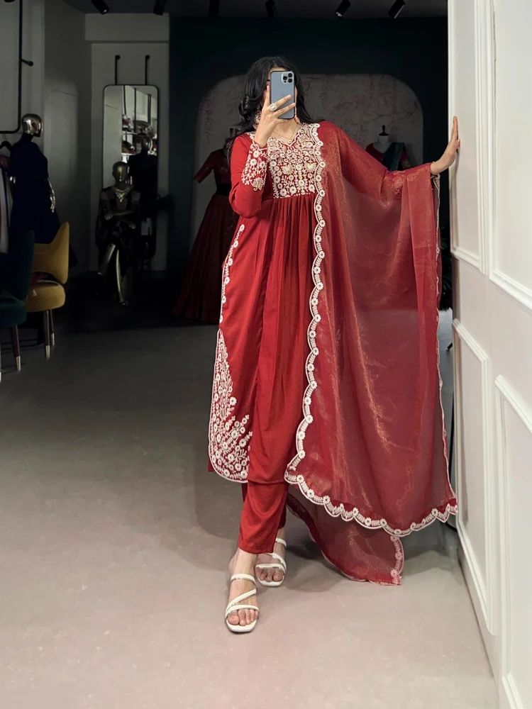 Ladies Designer Kurti pair with dupatta