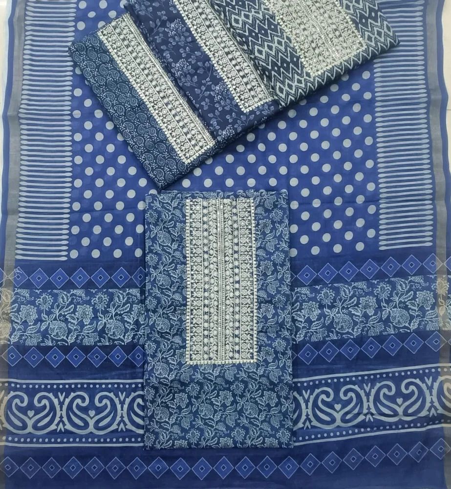 Ladies Unstitched Dress Material