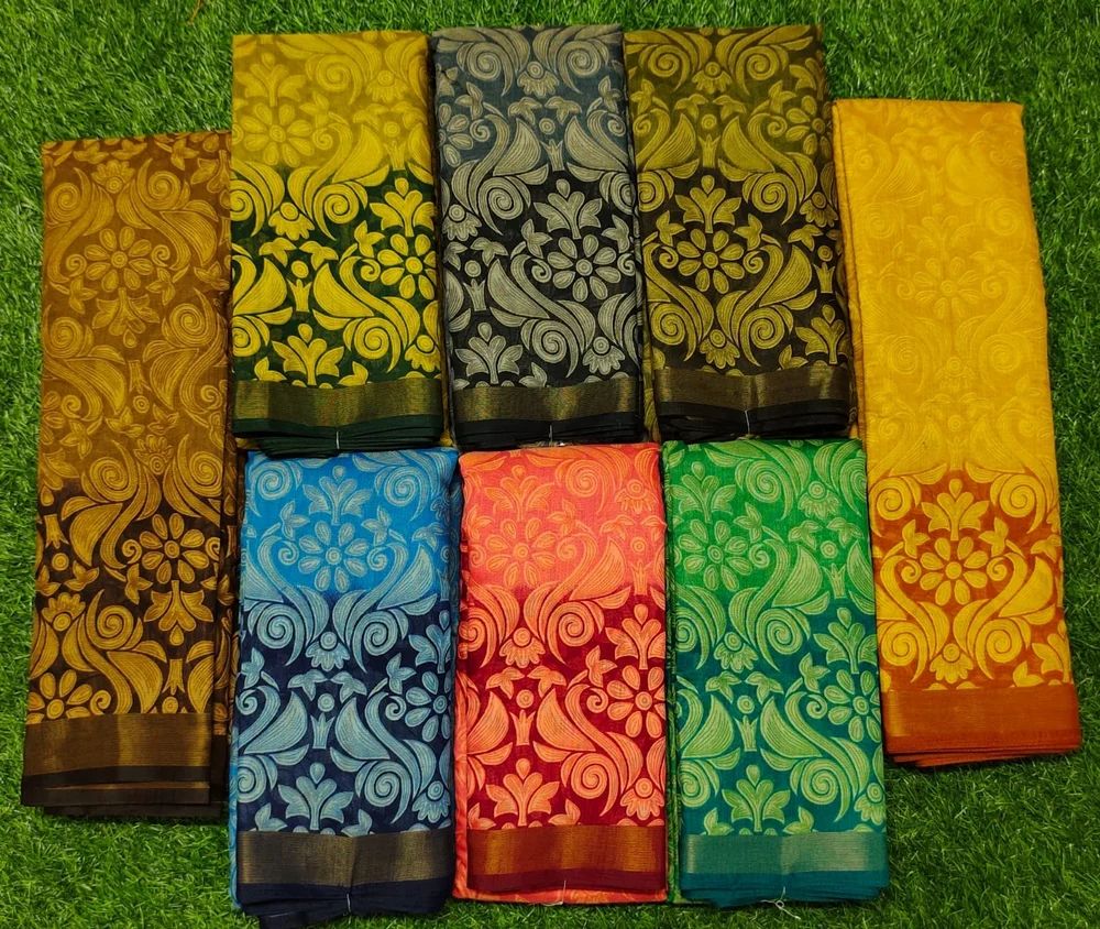 Cotton Brasso Saree