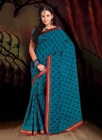 Raw Silk Saree (MUM0040569)