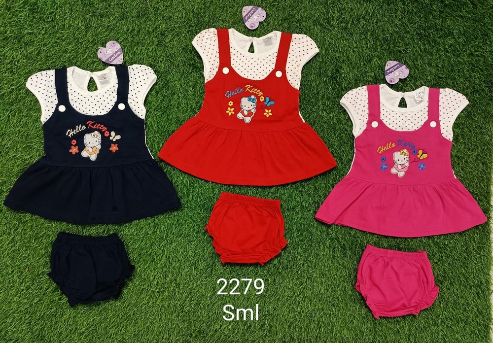 Digital Print Kids Wear Dresses