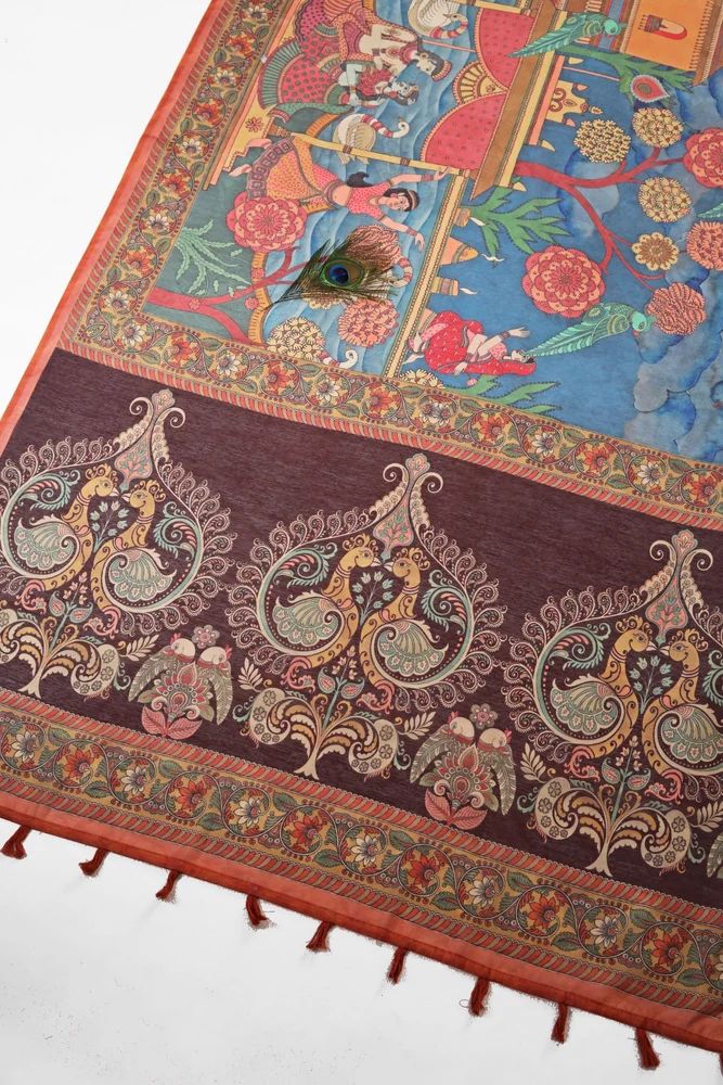 prema raas chanderi cotton saree