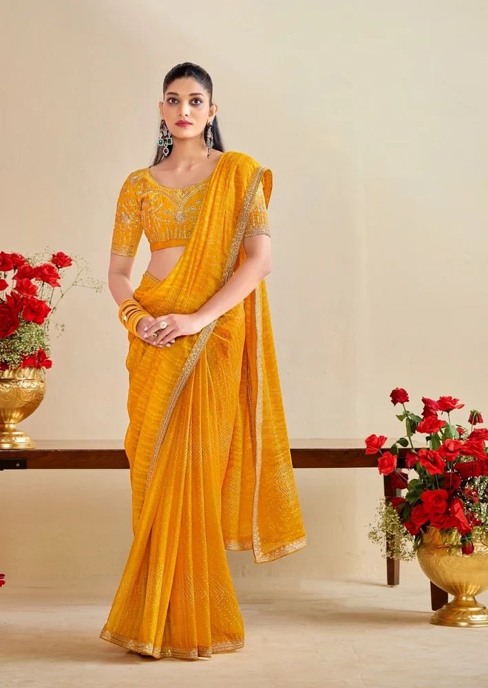 Designer Georgette Sarees