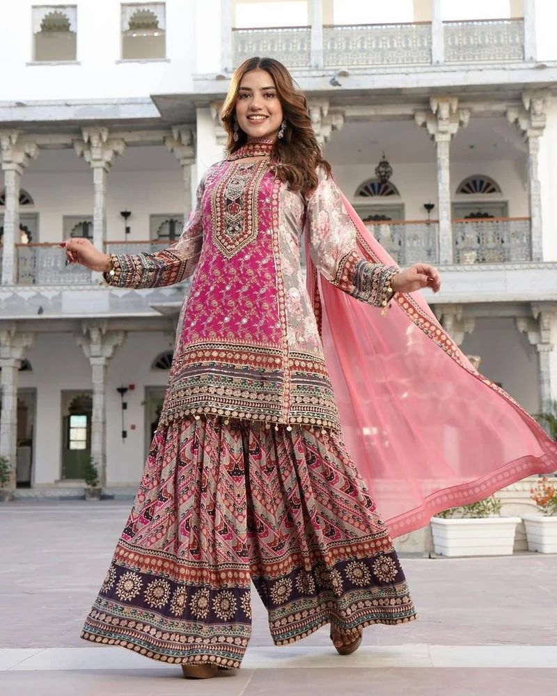 New Designer Readymade Salwar Suit Set