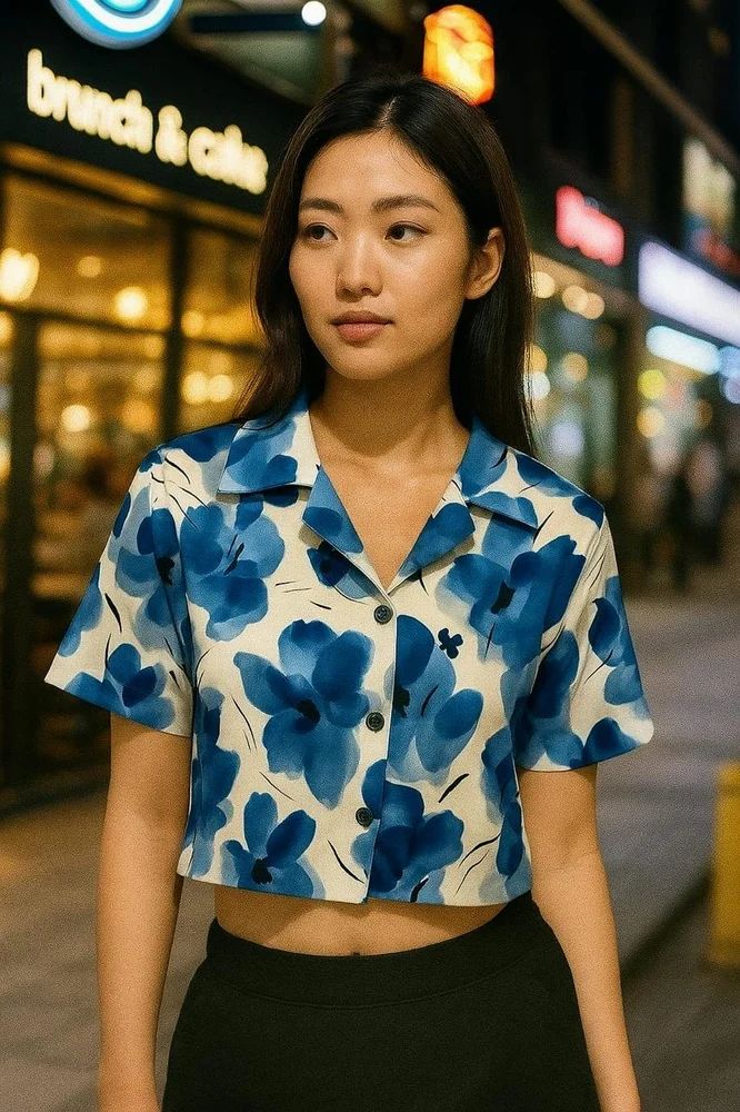 Women Crop Shirt