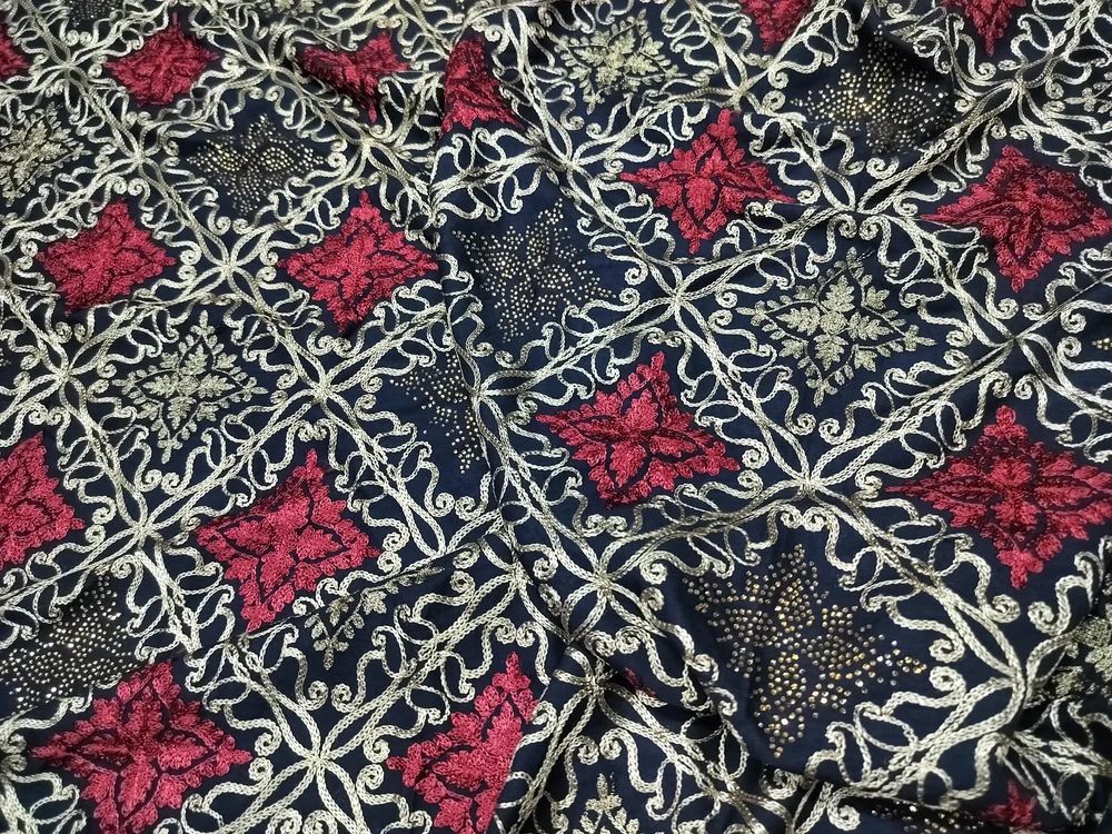 Designer Embroidery Fabrics