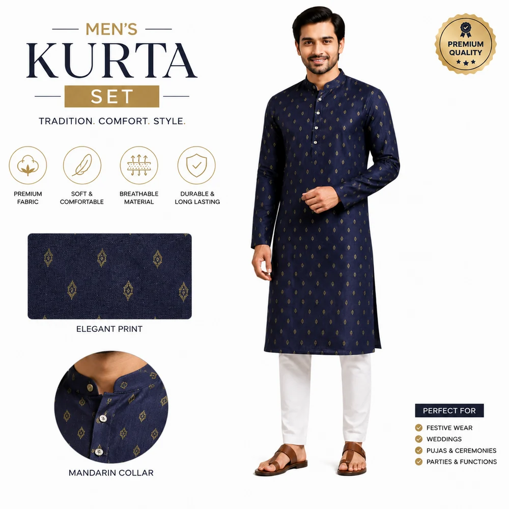 Men Cotton Kurta