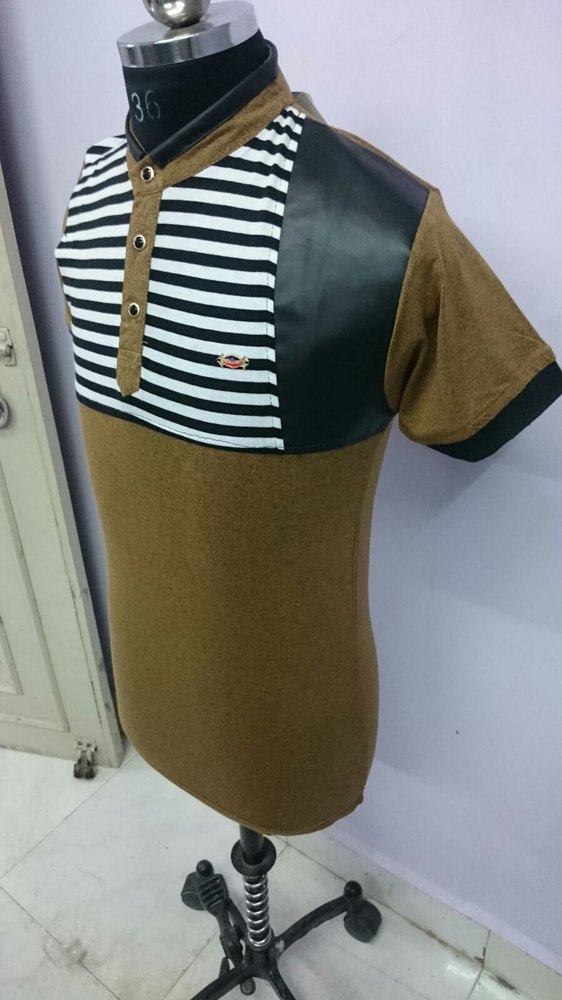 Leather T Shirt