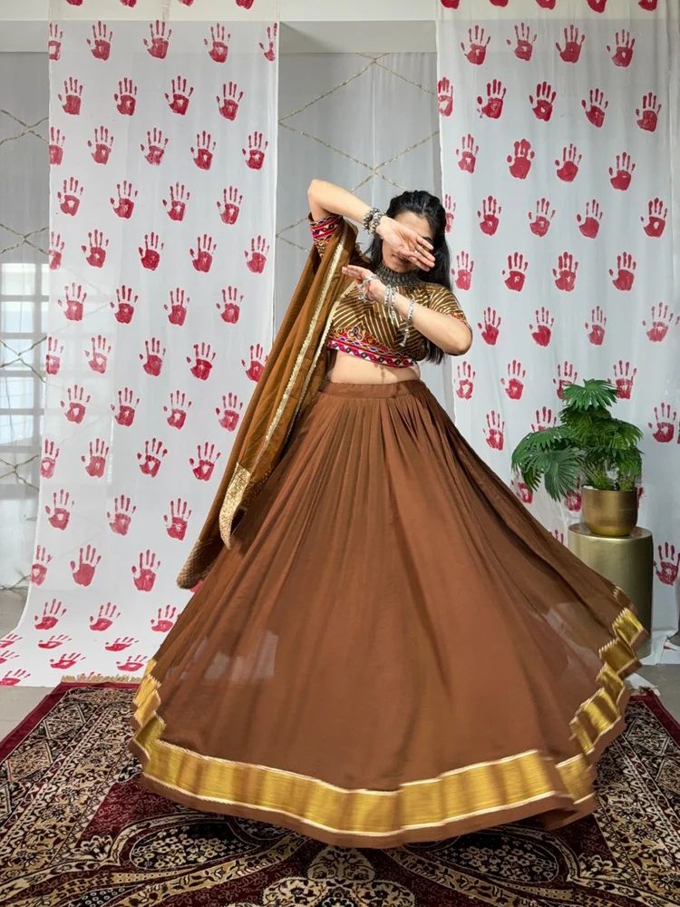 Painted Chaniya Choli