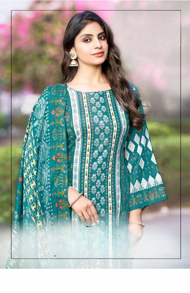 Pure Viscose Reyon Fancy Printed Dress Material