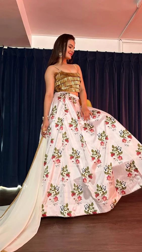 Full Designer Party Wear Lehenga Dress