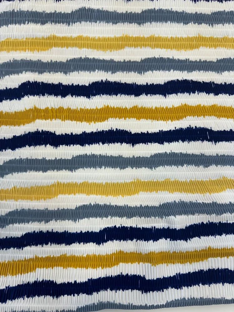Polyester Printed Berlin Crushed Fabric