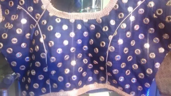 Designer Polka Dot Blouse