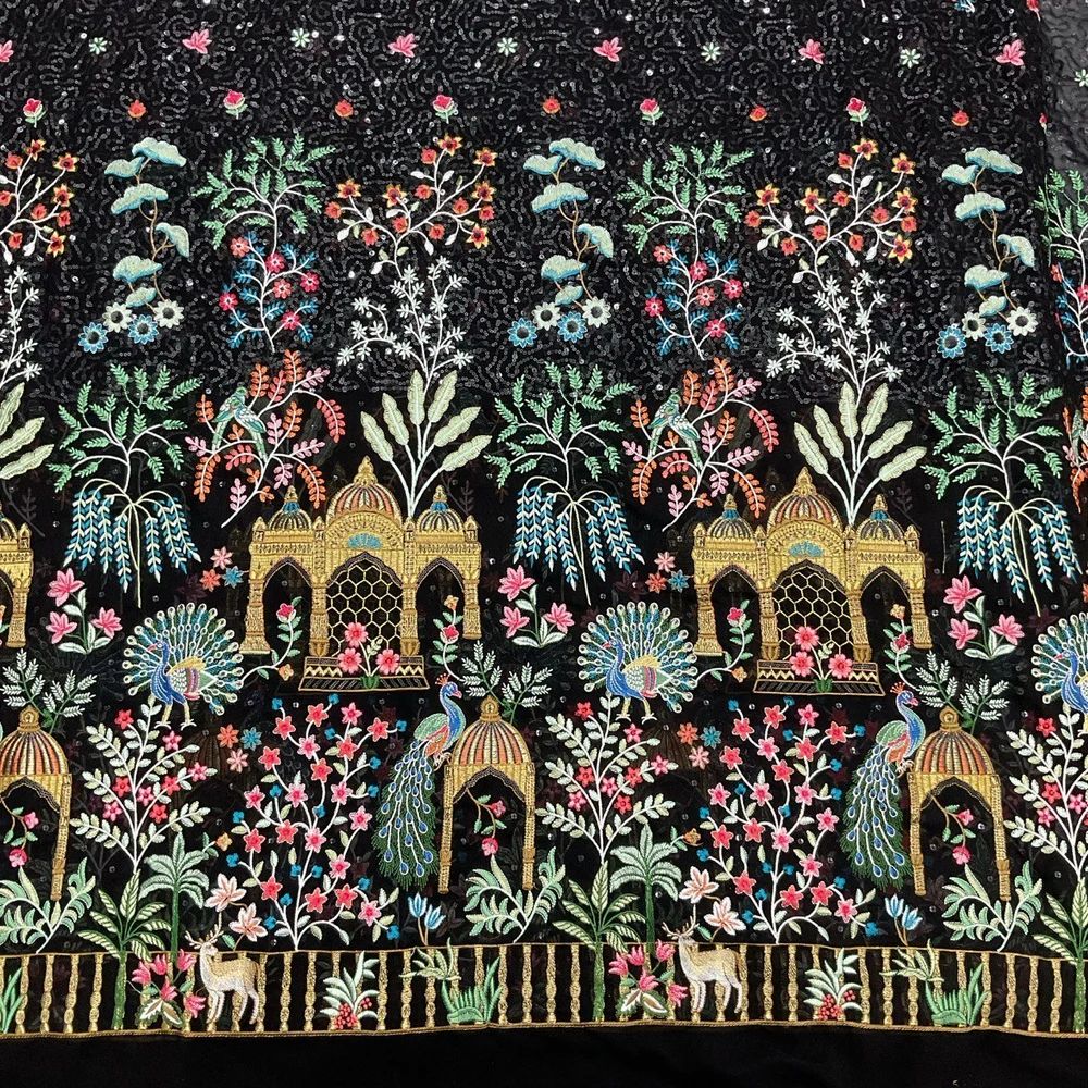 Georgette Lehenga Fabric