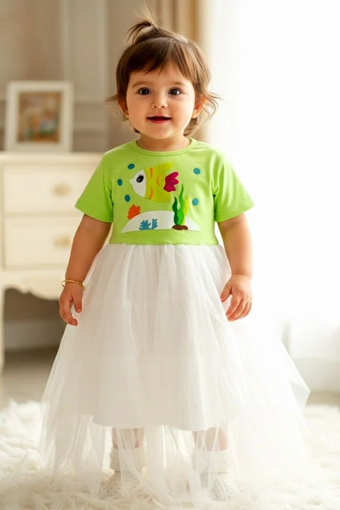 Baby Girl Party Wear Frock