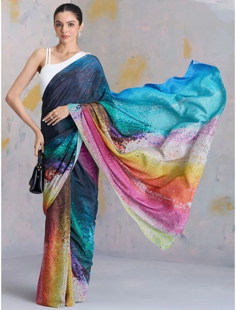 Premium Japan Satin Saree Collection
