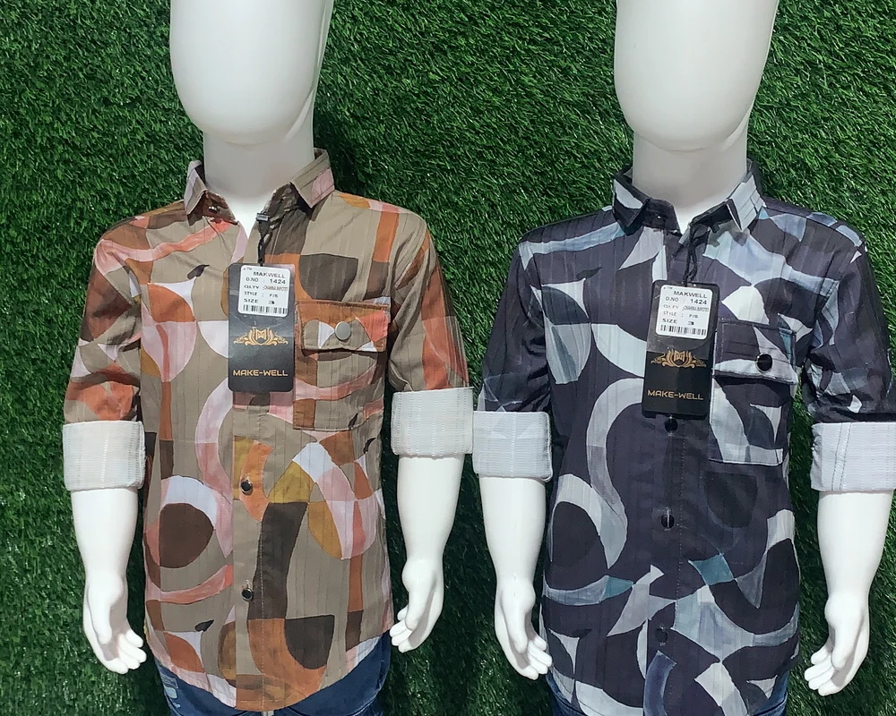 Lycra Boys Shirts