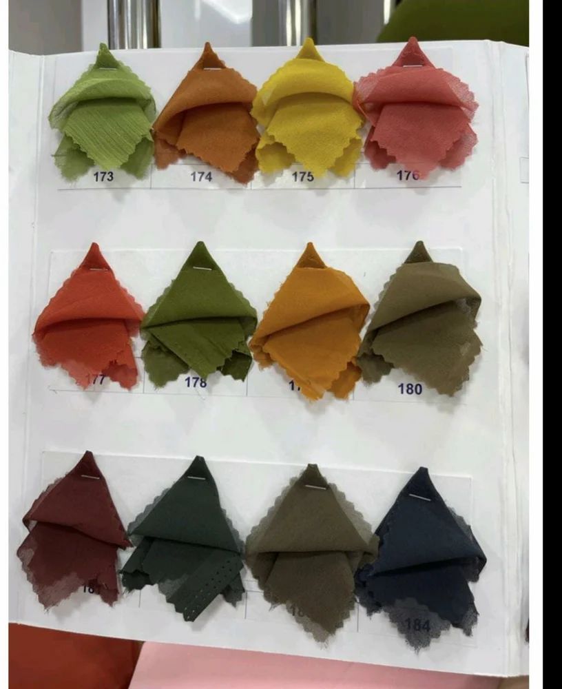 Gorgette Plain Fabric