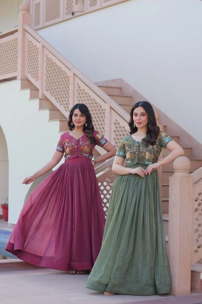 Ladies Designer Gown Koti