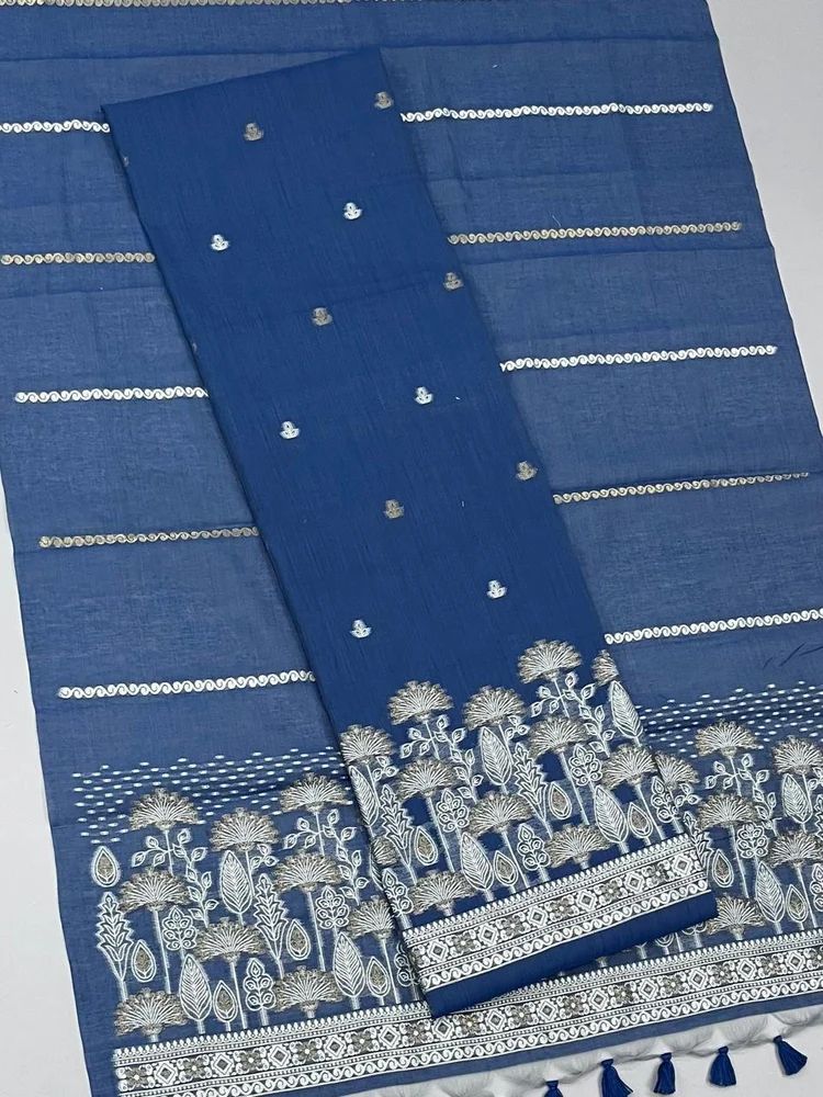 MUGA COTTON DRESS MATERIAL
