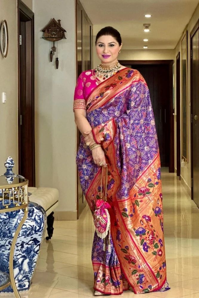 Ladies Silk Paithani Saree