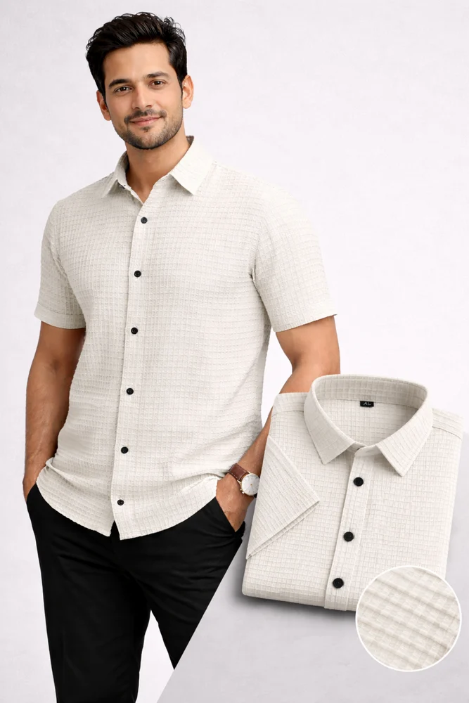 Mens Half Sleeve Shirt