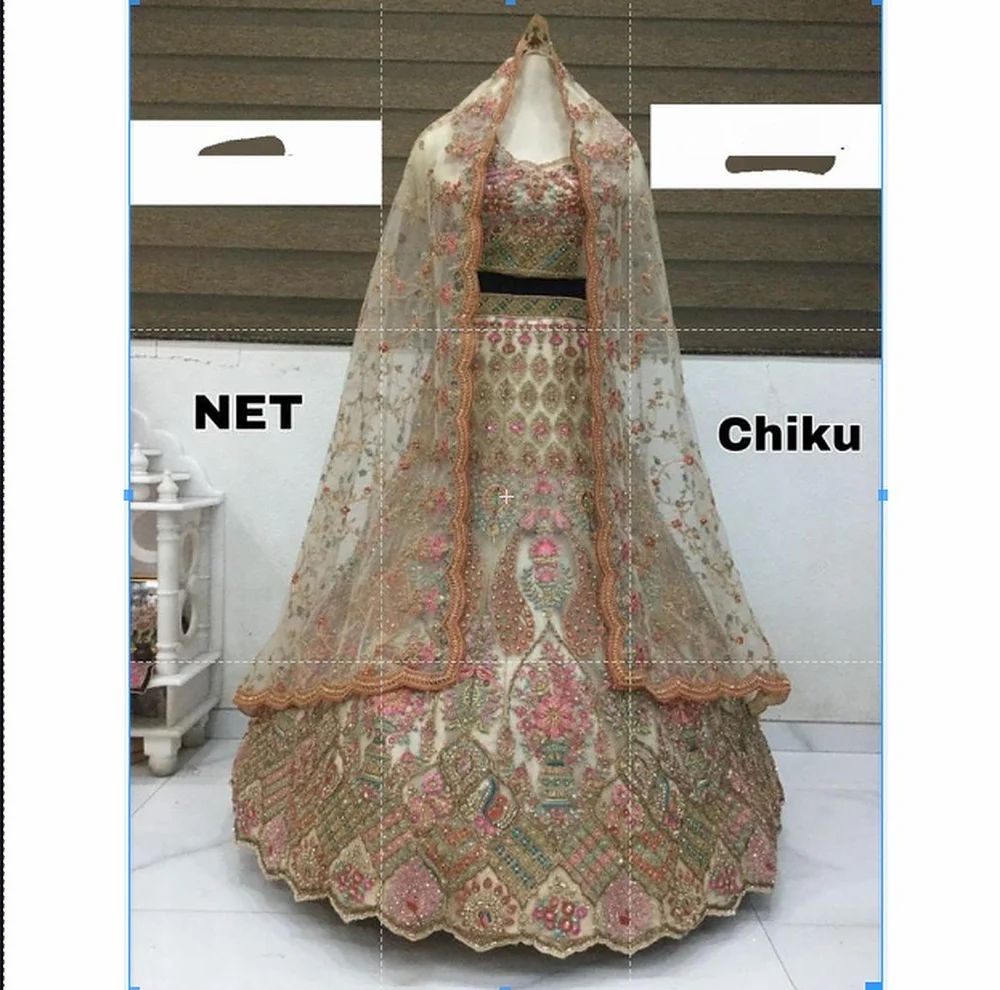 Embroidered Wedding Dress