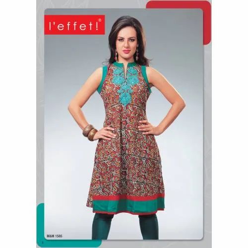 Collar Neck Fashionable Kurtis