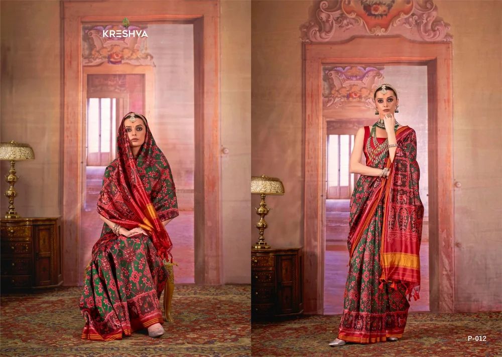 KRESHVA PATOLA SILK SAREE